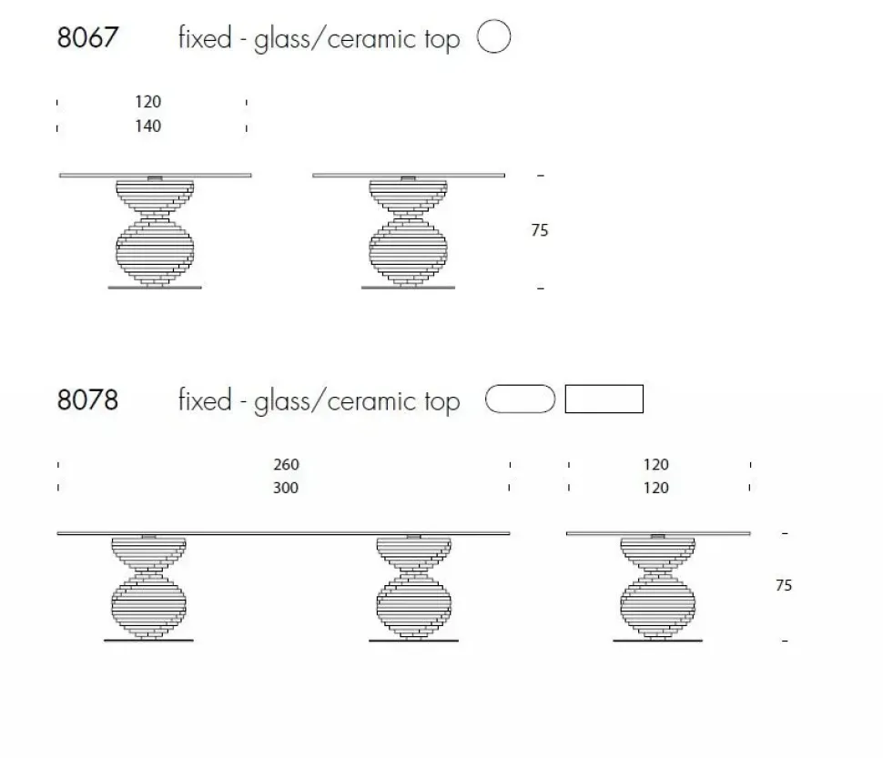 Tavolo Firenze Tonin casa a prezzo ribassato