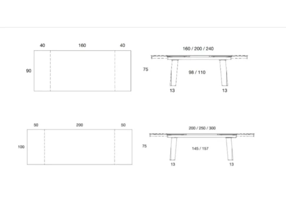 Tavolo Frau di Compar scontato del 30%