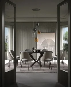 Tavolo Full moon Easyline in altri materiali Rotondo allungabile scontato 40%