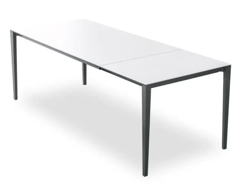 Tavolo Fusion Pointhouse in vetro Allungabile