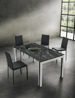 Tavolo Giovanni La primavera in laminato Allungabile