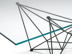 Tavolo Gordon Cattelan in vetro Fisso