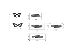 Tavolo Hystrix Cattelan italia in OFFERTA OUTLET -30%