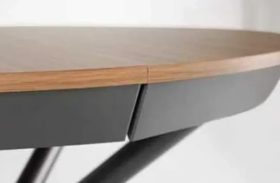 Tavolo in altri materiali rotondo Cielo alt Md work in offerta outlet