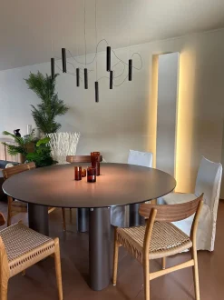 Tavolo in altri materiali rotondo Daen Gervasoni a prezzo ribassato