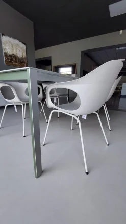 Tavolo in altri materiali rettangolare Thin-k 170 x 90 - elefhantino Kristalia in offerta outlet