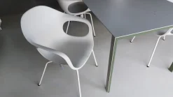 Tavolo in altri materiali rettangolare Thin-k 170 x 90 - elefhantino Kristalia in offerta outlet