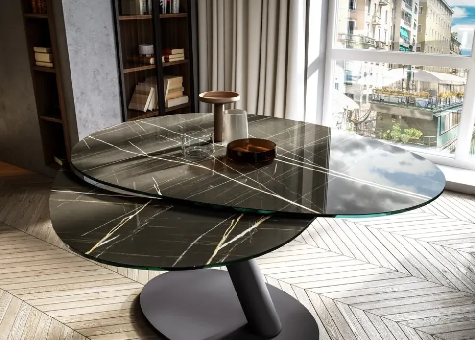 Tavolo in altri materiali ovale One Easyline a prezzo ribassato