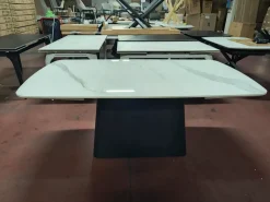 Tavolo in ceramica ellittico Tavolo in ceramica statuario  Mobilificio bellutti a prezzo ribassato