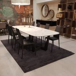 Tavolo in ceramica rettangolare Art Bonaldo a prezzo ribassato