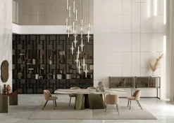 Tavolo in ceramica rettangolare Tavolo kimono – bontempi casa Bontempi in offerta outlet