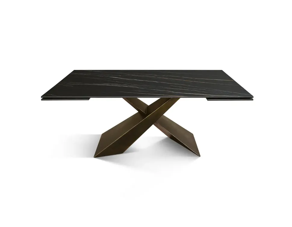 Tavolo in ceramica rettangolare Tempor 2021 Collezione esclusiva a prezzo ribassato
