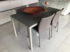 Tavolo in ceramica rettangolare Mago Bontempi a prezzo scontato