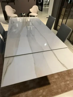 Tavolo in ceramica rettangolare Tavolo allungabile premier keramik Cattelan italia a prezzo scontato