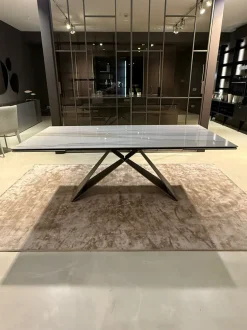 Tavolo in ceramica rettangolare Tavolo allungabile premier keramik Cattelan italia a prezzo scontato