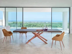 Tavolo in ceramica rettangolare Boston Friulsedie in offerta outlet