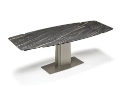 Tavolo in ceramica rettangolare Duffy keramik drive Cattelan in offerta outlet