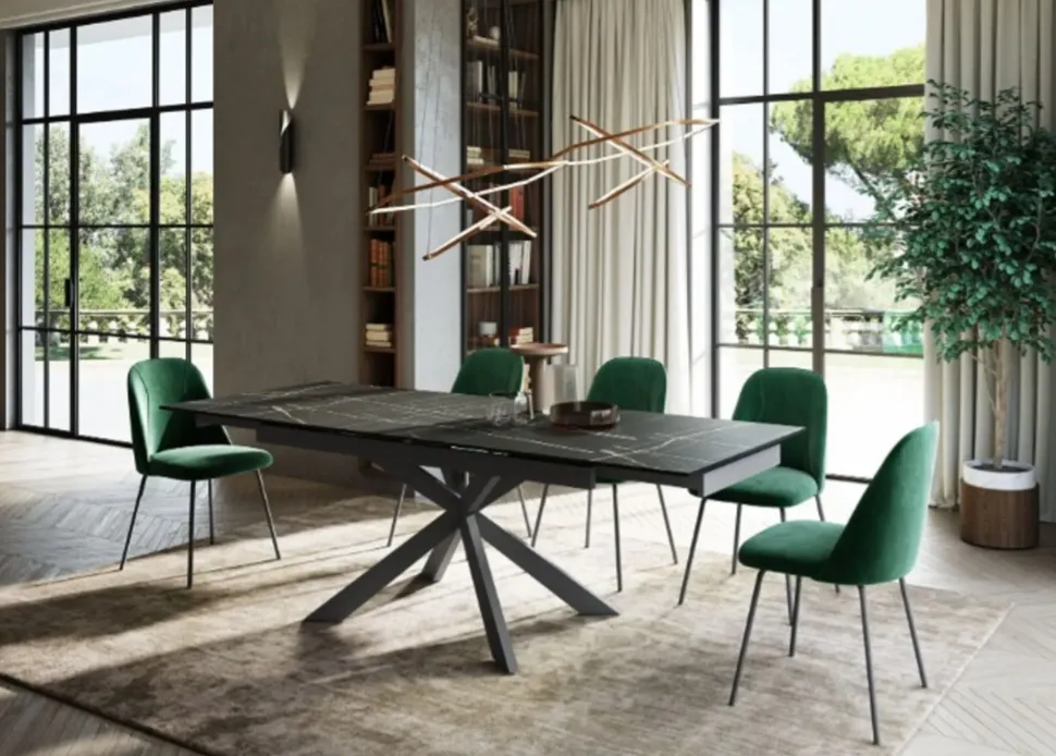 Tavolo in ceramica rettangolare Excelsior Easyline a prezzo scontato