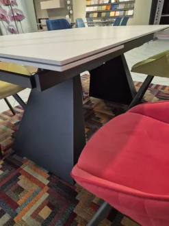 Tavolo in ceramica rettangolare Vermont Artigianale a prezzo ribassato