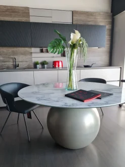 Tavolo in ceramica rotondo Circus Bonaldo a prezzo ribassato