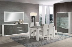 Tavolo in laccato rettangolare Tavolo giada Artigianale in offerta outlet