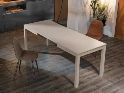 Tavolo in laminato rettangolare Traffic Stones in offerta outlet