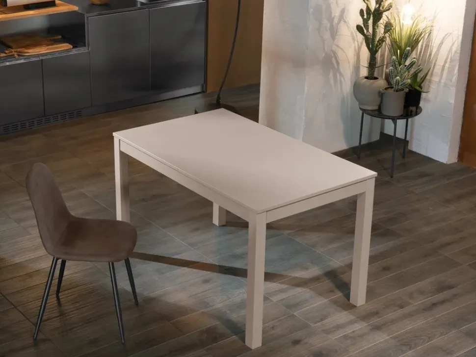 Tavolo in laminato rettangolare Traffic Stones in offerta outlet