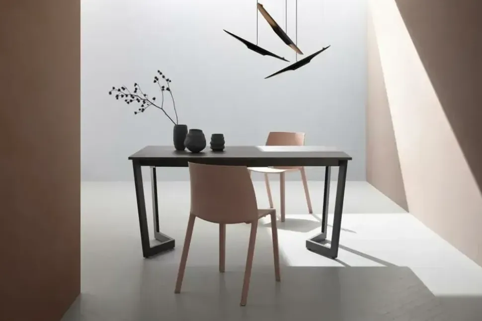 Tavolo in laminato rettangolare Jacopo La primavera in offerta outlet