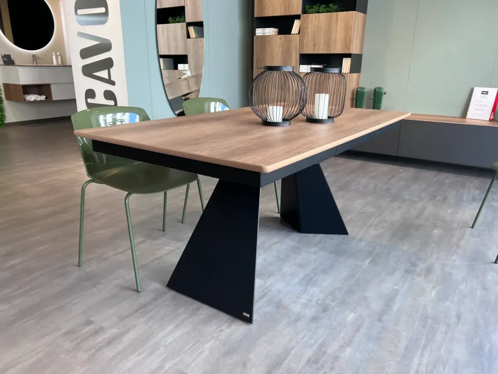 Tavolo in laminato rettangolare Osaka Scavolini in offerta outlet