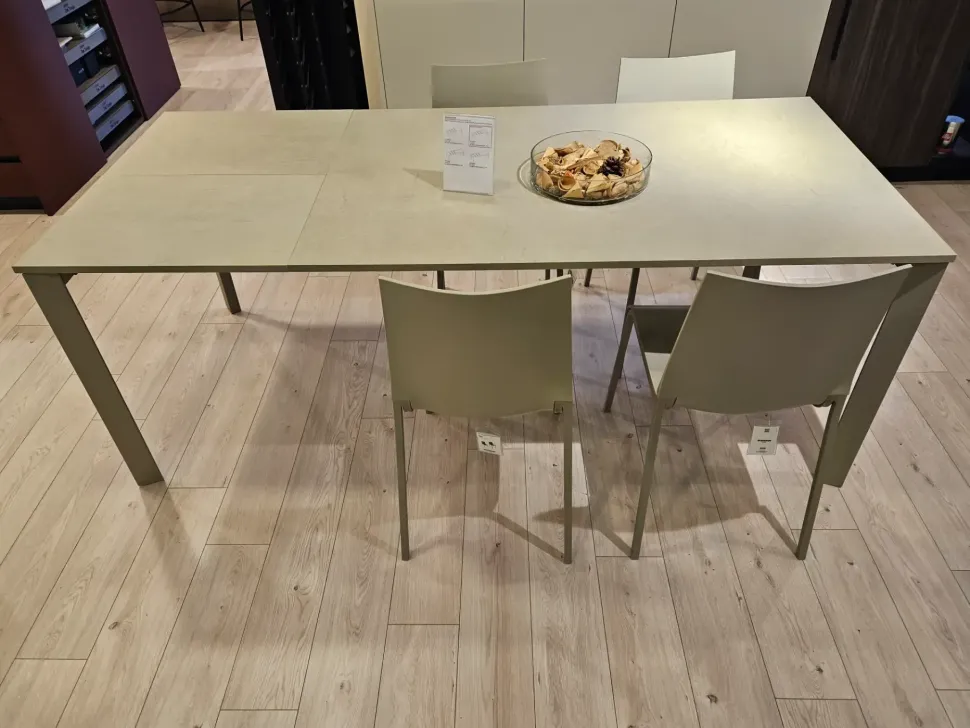 Tavolo in laminato rettangolare Tavolo bontempi modello dublino Bontempi in offerta outlet