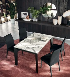 Tavolo in laminato rettangolare Infinity Scavolini in offerta outlet