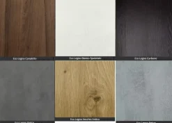 Tavolo in laminato rettangolare Up Easyline in offerta outlet