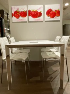 Tavolo in laminato rettangolare Pedro Cattelan italia in offerta outlet