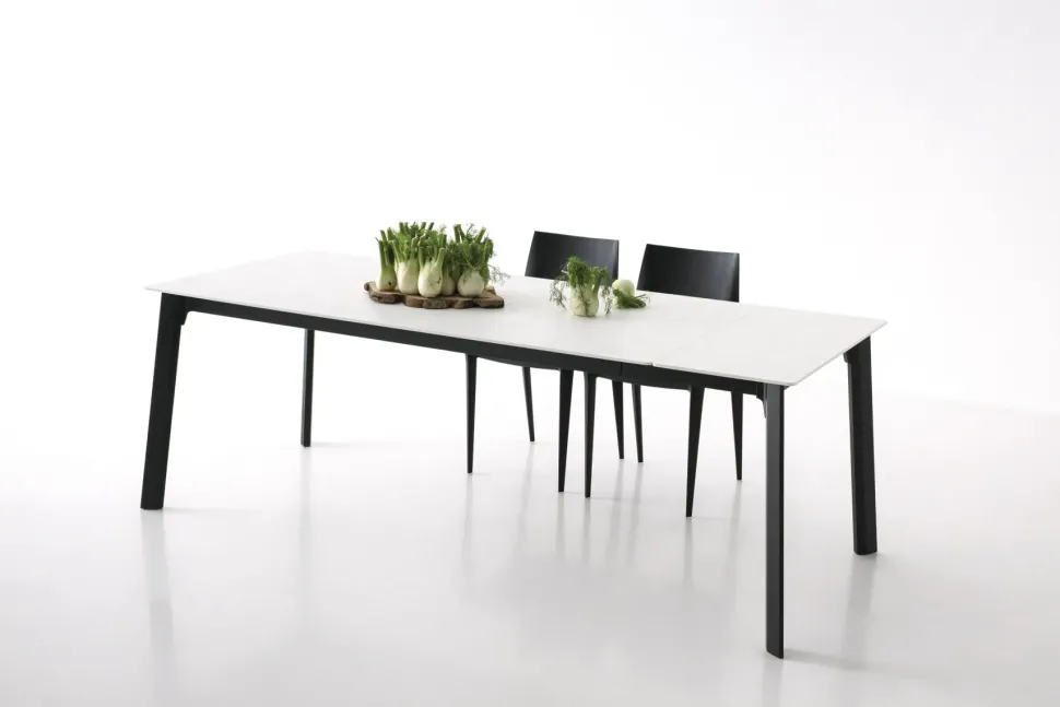 Tavolo in laminato rettangolare Drop 140 Point house a prezzo ribassato