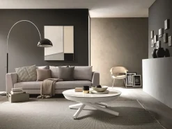 Tavolo in laminato rotondo Round trasformabile Artigianale in offerta outlet