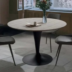 Tavolo in laminato rotondo Isola Artigianale a prezzo ribassato
