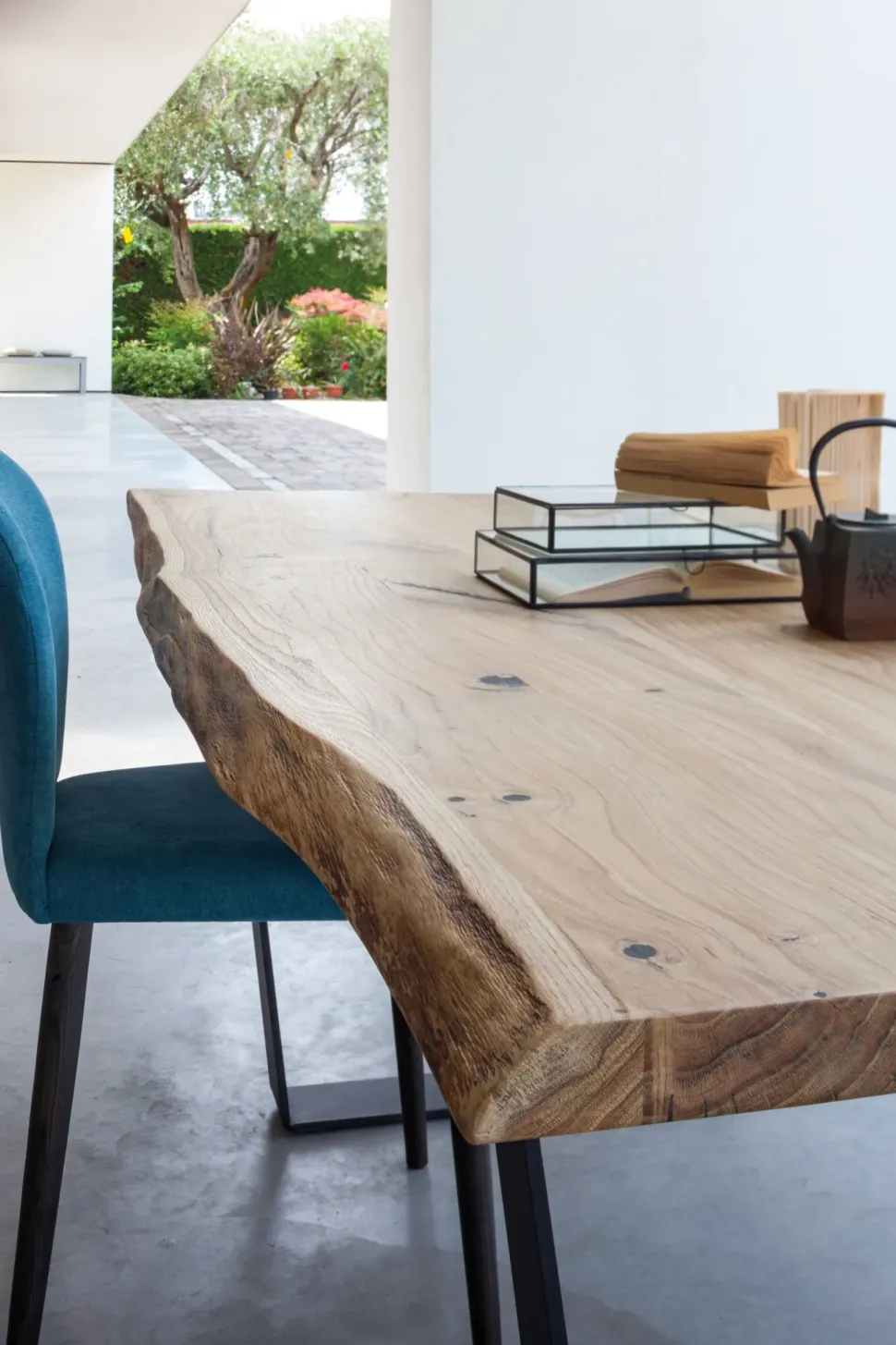 Tavolo in legno rettangolare Wood allungabile Artigianale in offerta outlet