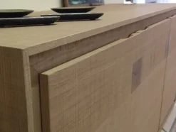 Tavolo in legno rettangolare Rovere Zilio a prezzo ribassato