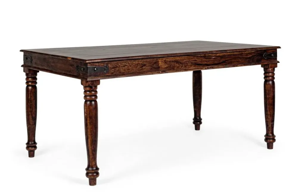 Tavolo in legno rettangolare Jaipur Bizzotto in offerta outlet