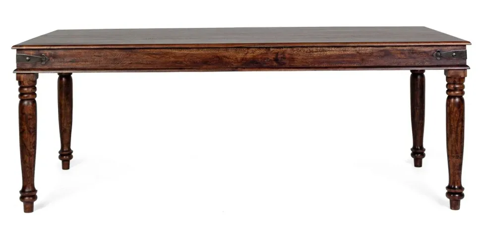 Tavolo in legno rettangolare Jaipur Bizzotto in offerta outlet