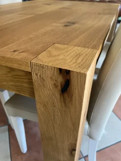 Tavolo in legno rettangolare Stoccolma Lion's in offerta outlet