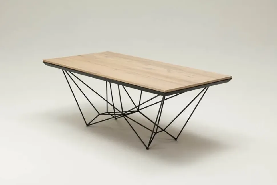 Tavolo in legno rettangolare Fil8 Ozzio a prezzo ribassato