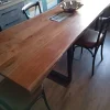Tavolo in legno rettangolare Tavolo in vero legno  industrial design austin allungabile    Outlet etnico in offerta outlet