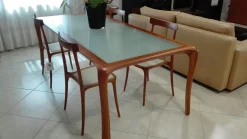 Tavolo in legno rettangolare Withy Ceccotti in offerta outlet