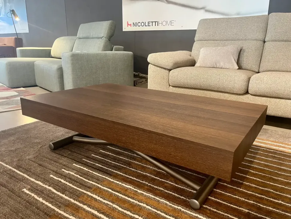 Tavolo in legno rettangolare Newood Ozzio a prezzo scontato