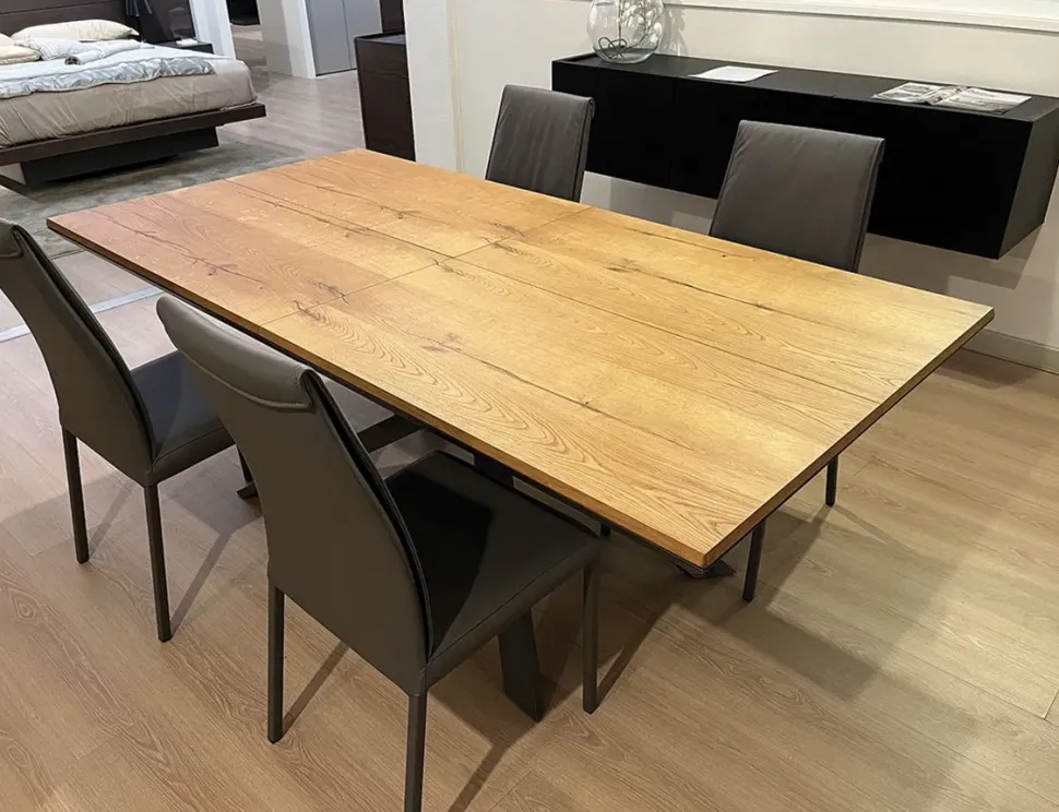 Tavolo in legno rettangolare 4*4 Ozzio a prezzo ribassato