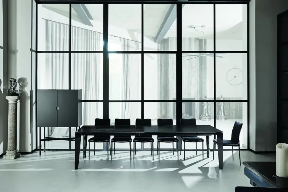 Tavolo in legno rettangolare Cruz xxl Bontempi in offerta outlet