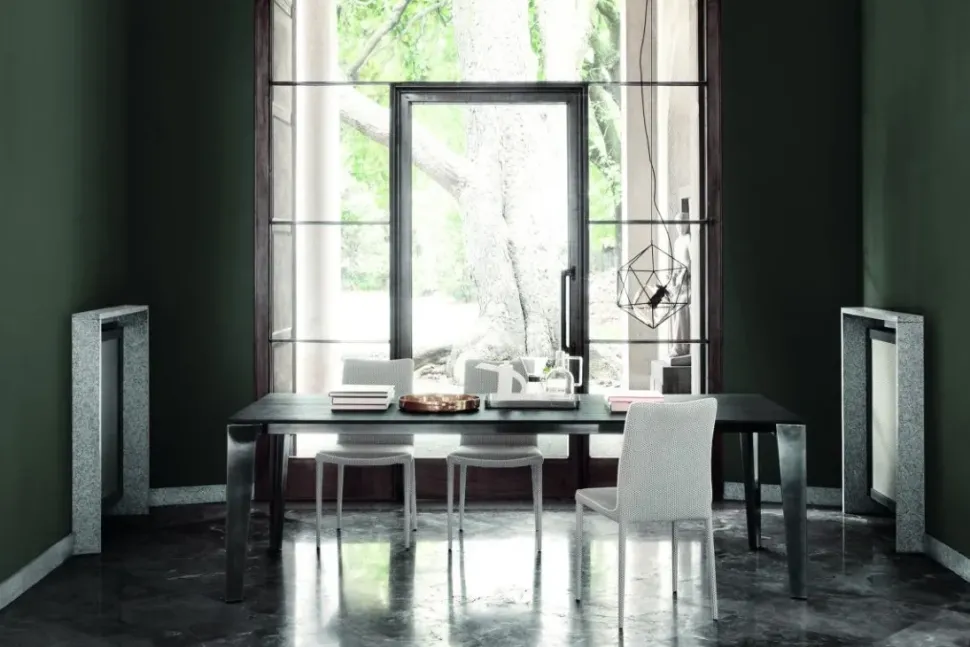 Tavolo in legno rettangolare Cruz xxl Bontempi in offerta outlet