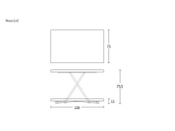 Tavolo in legno rettangolare Genial Altacom a prezzo ribassato
