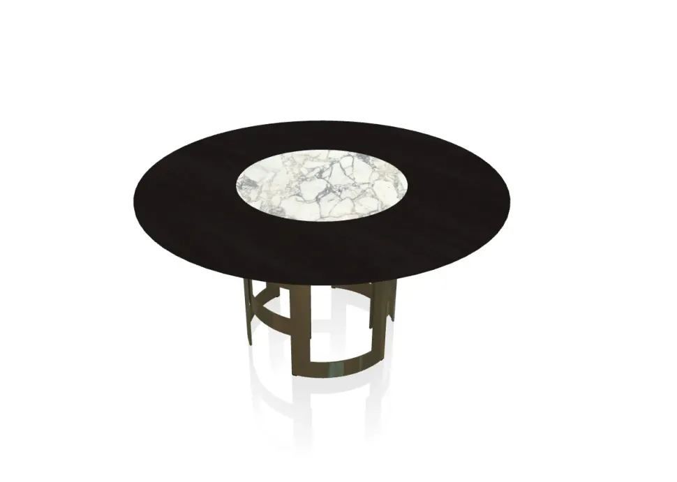 Tavolo in legno rotondo Imperial ring Bontempi a prezzo scontato